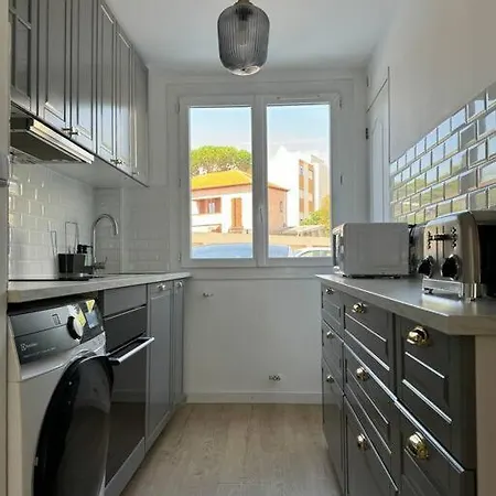 Chez Teddy - 4 Prs - 2 Ch - Parking - 300m Plages Apartament *